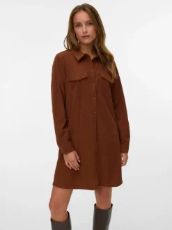 VMVILJA Corduroy Korte jurk