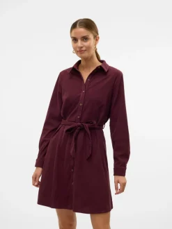 VMVILJA Korte Corduroy jurk