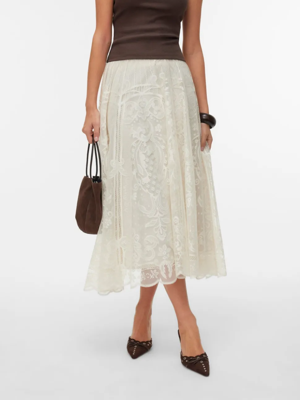 VMVIOLA High waist Lange rok