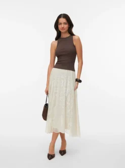 VMVIOLA High waist Lange rok