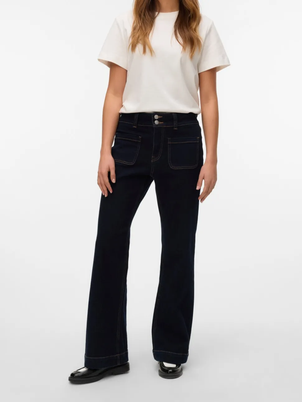 VMVIVIANNE High rise Flared fit Jeans