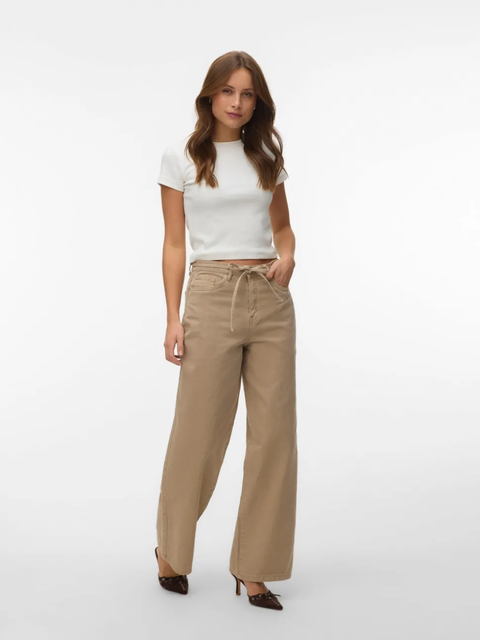 VMWIEN Mid rise Wide leg fit Jeans