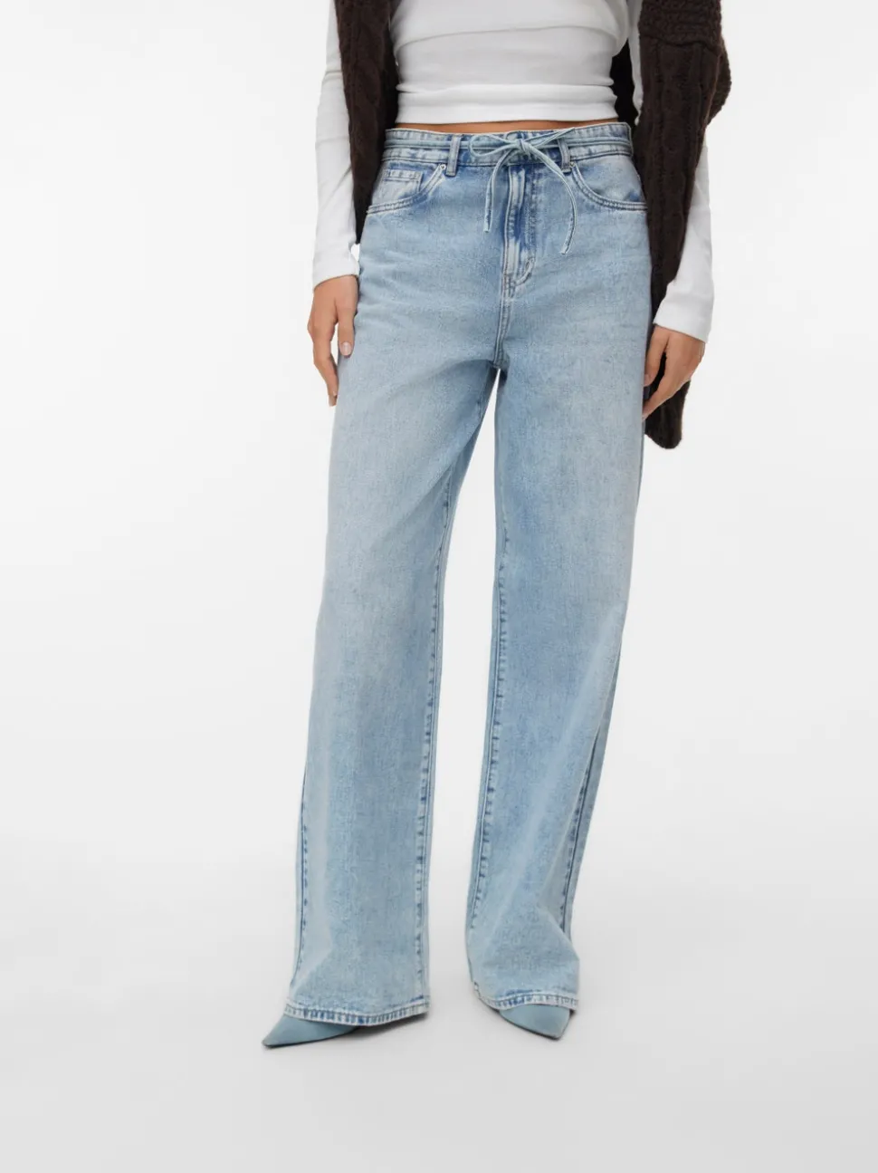 VMWIEN Mid rise Wide leg fit Jeans