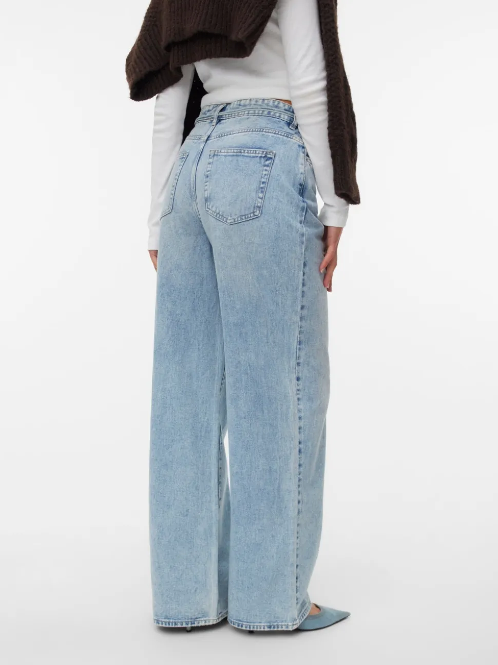 VMWIEN Mid rise Wide leg fit Jeans
