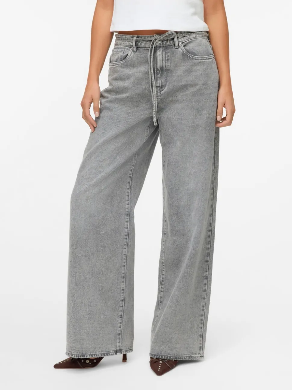 VMWIEN Mid rise Wide leg fit Jeans