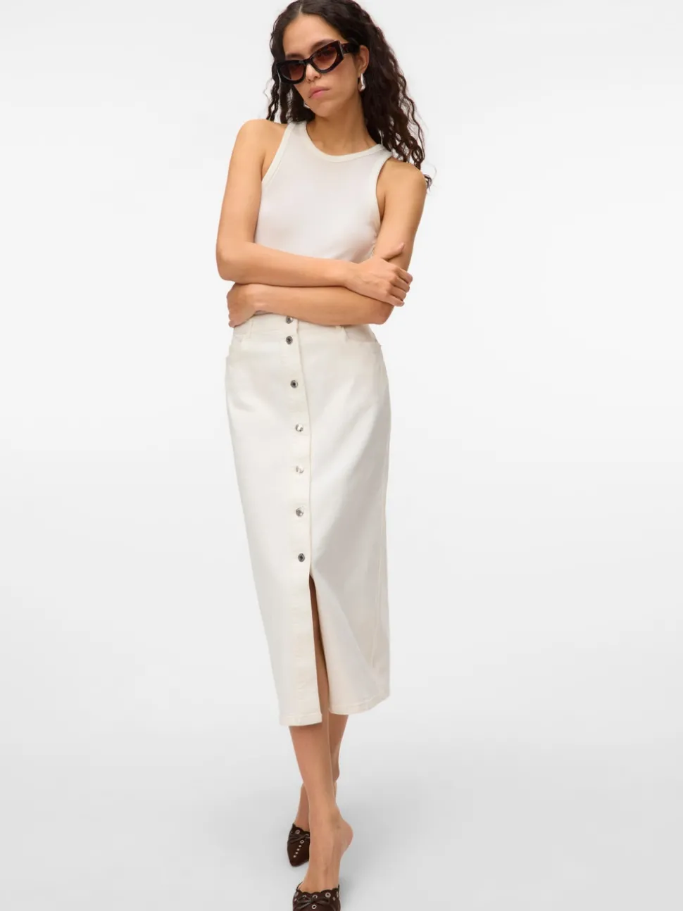 VMWILD High waist Lange rok