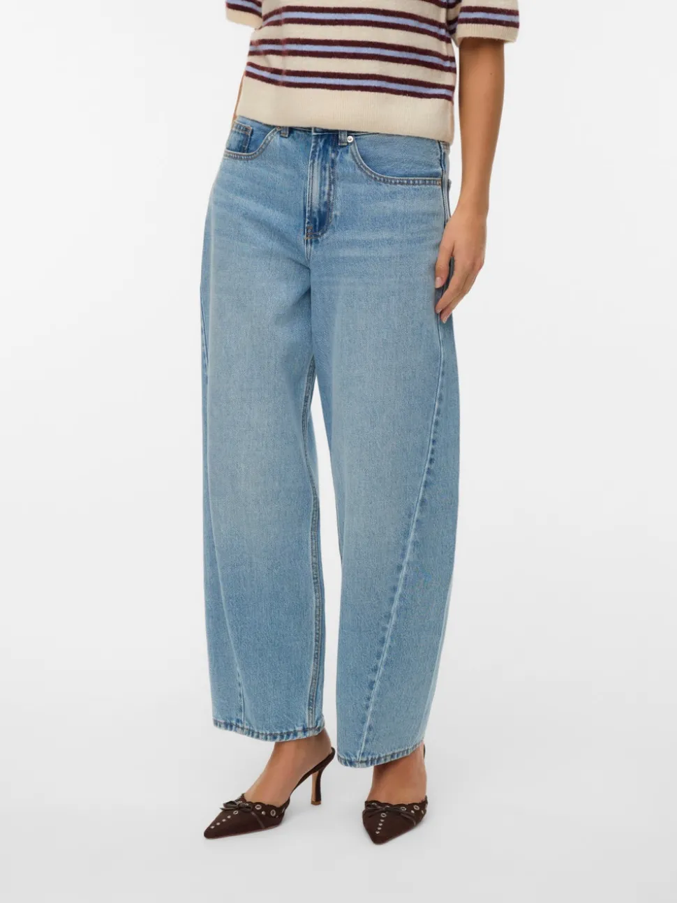 VMZELDA High rise Barrel fit Jeans