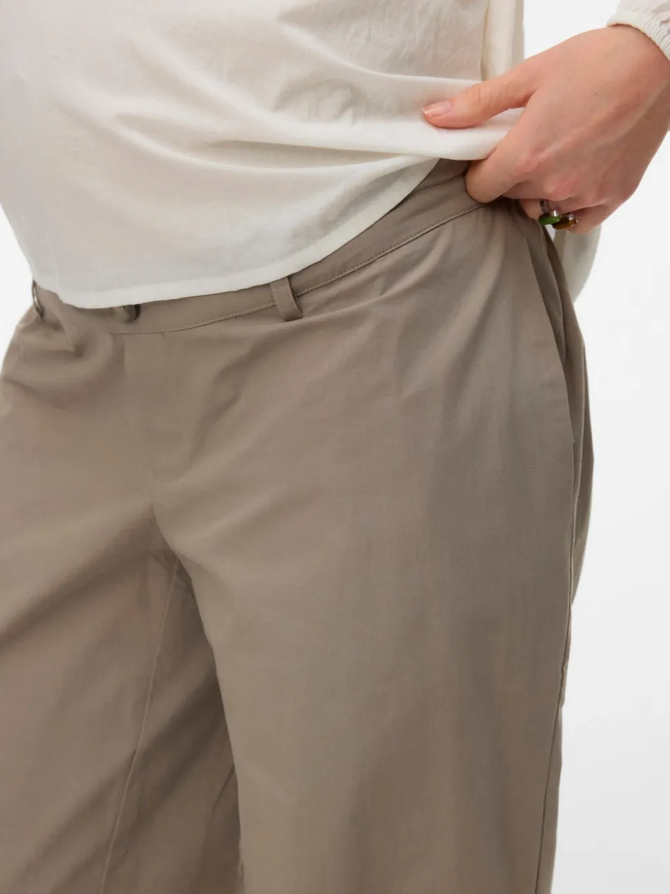Wide leg fit Broeken