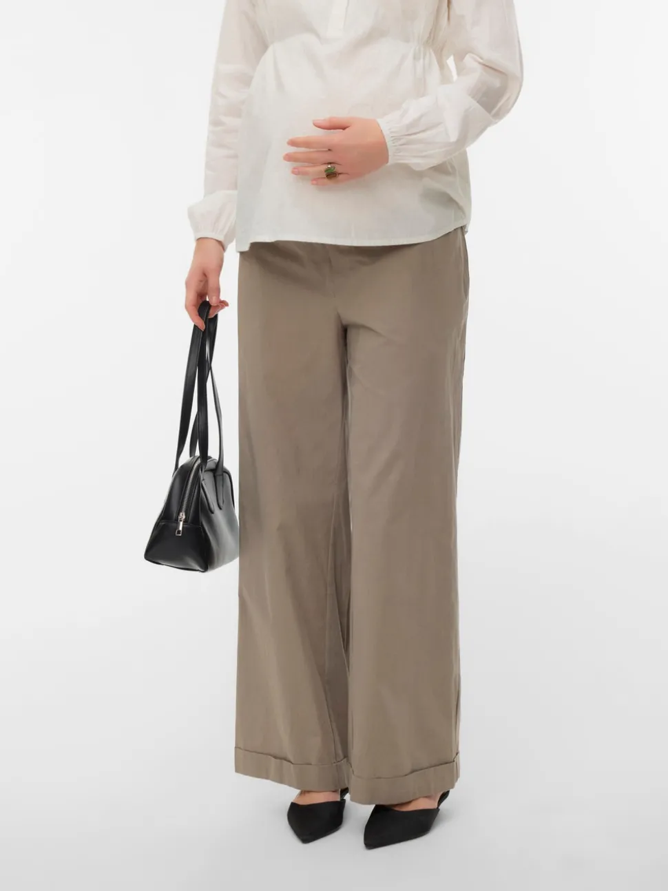 Wide leg fit Broeken