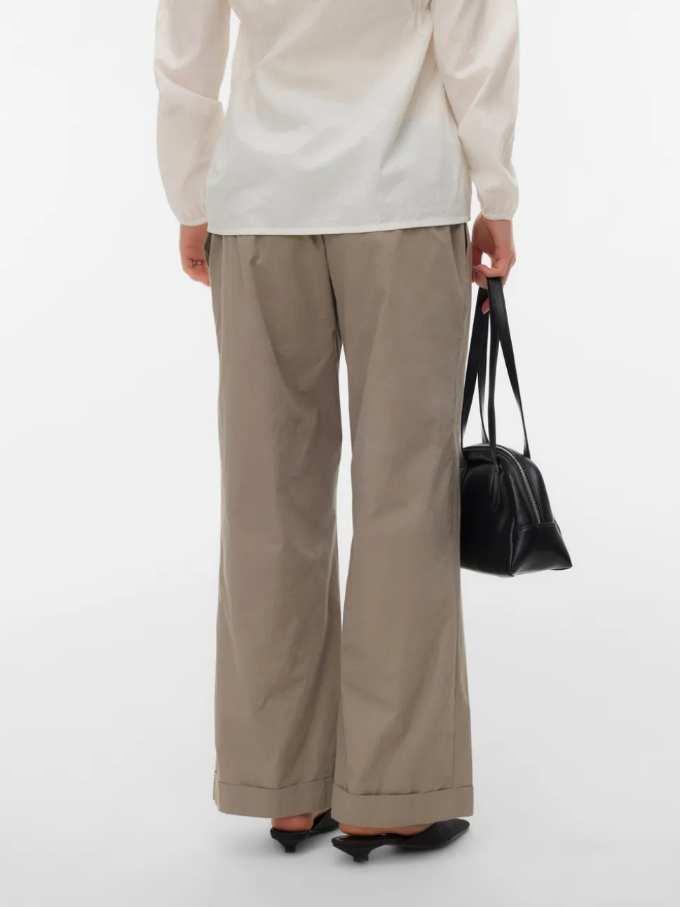 Wide leg fit Broeken