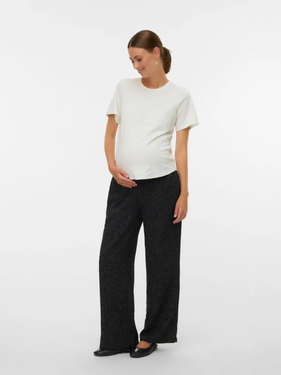 Wide leg fit Broeken