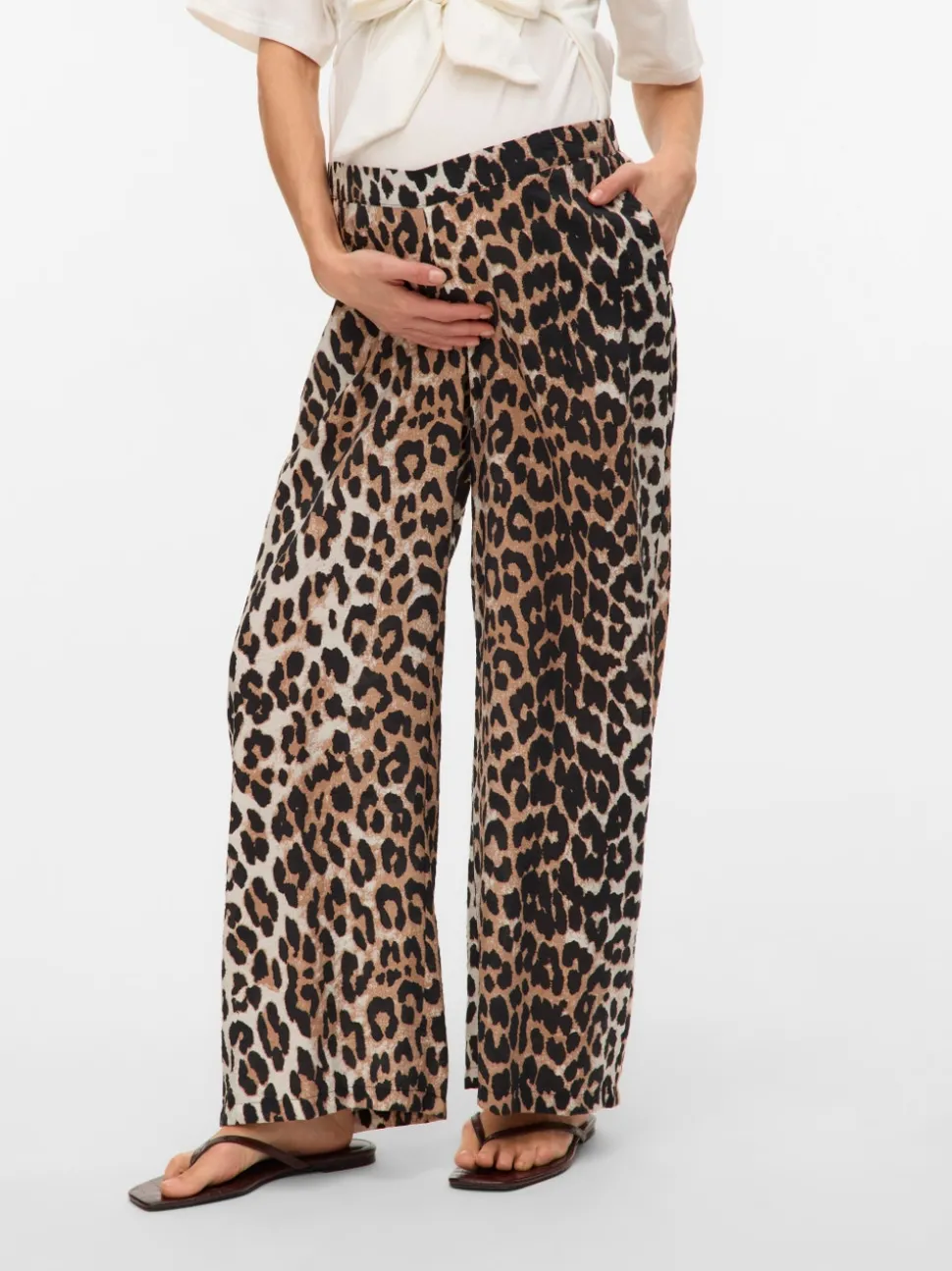 Wide leg fit Broeken