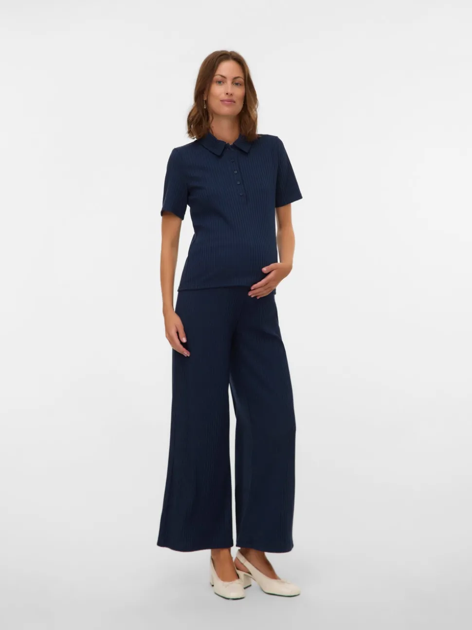 Wide leg fit Broeken