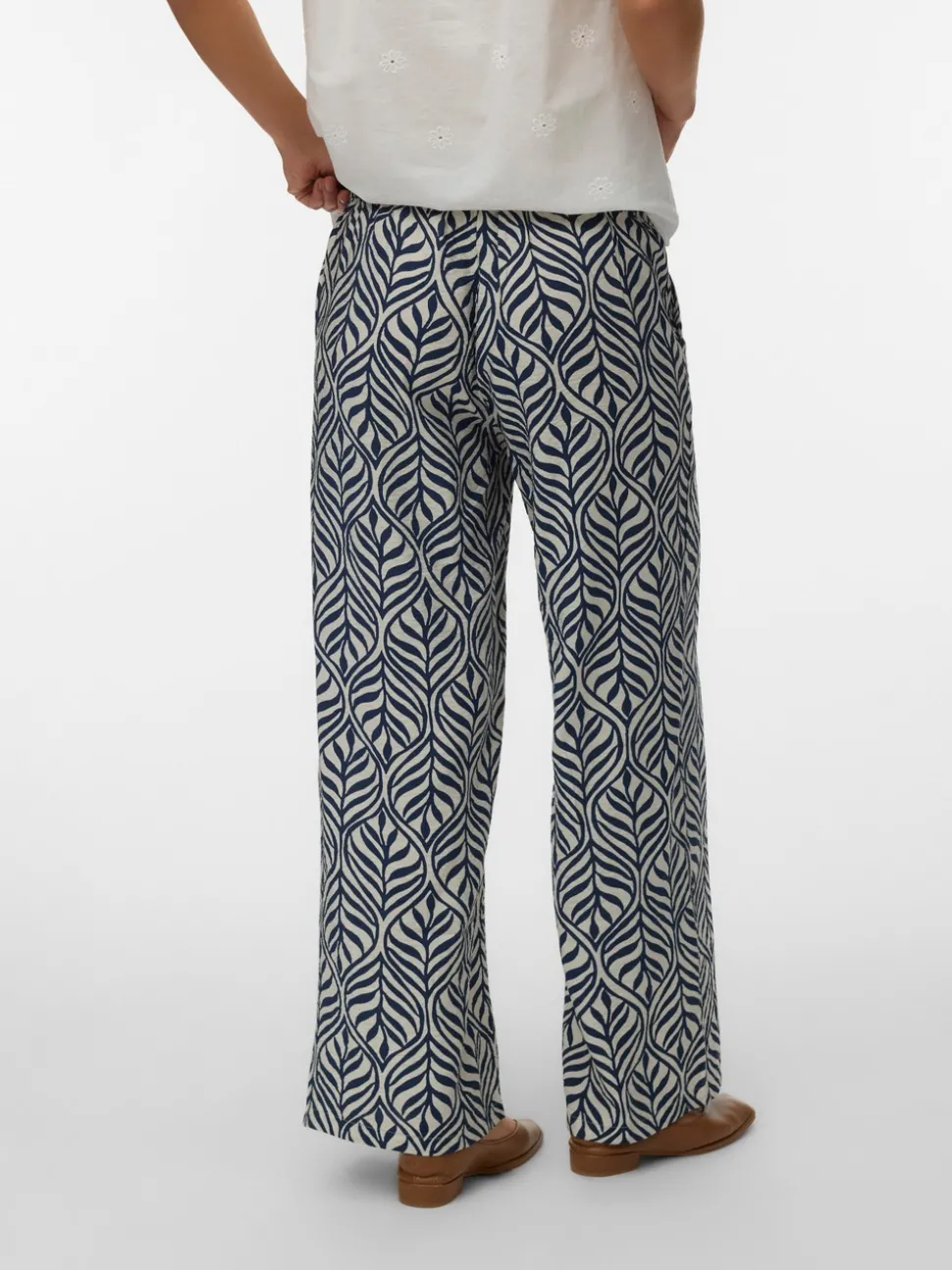 Wide leg fit Broeken