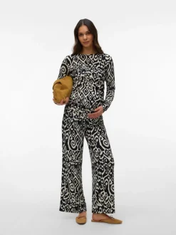 Wide leg fit Broeken