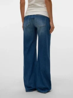 Wide leg fit Mid waist Jeans