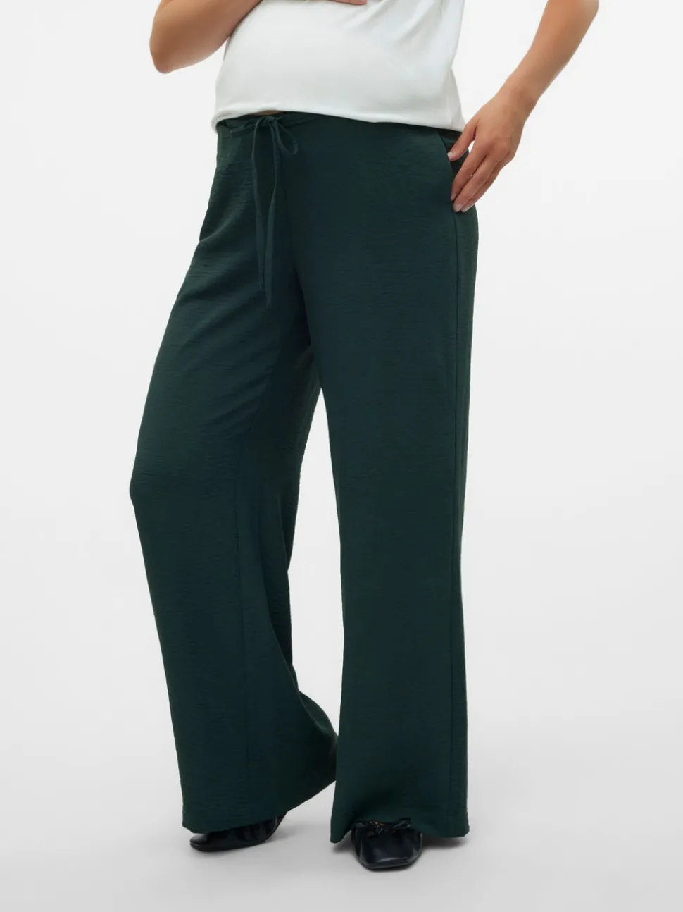 Wide leg fit Broeken