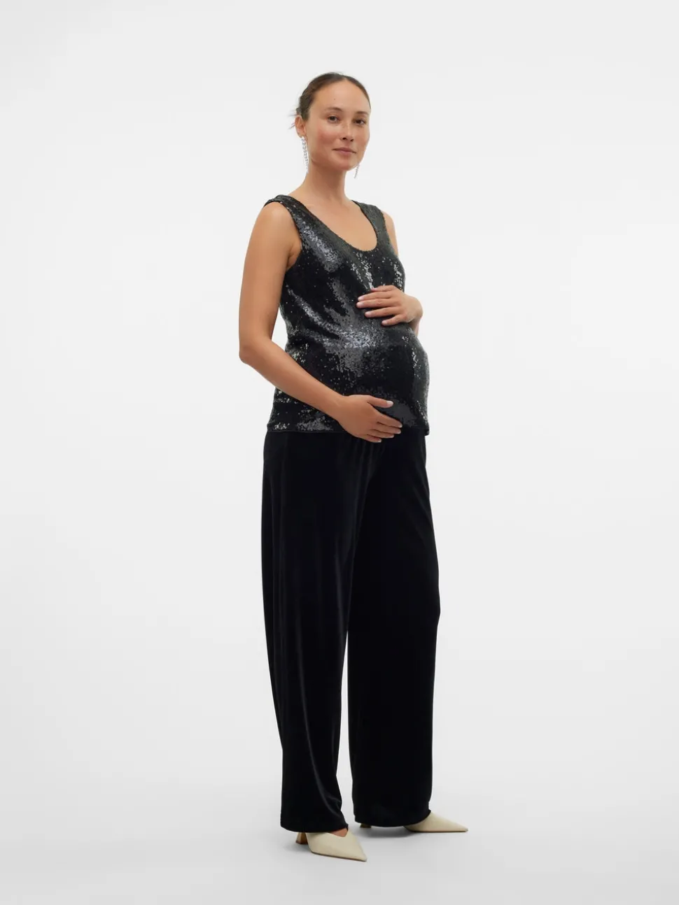 Wide leg fit Broeken
